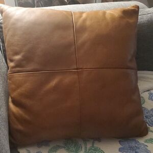 Leather Pillow